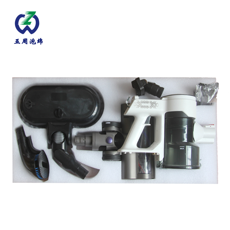 多配件吸塵器套裝珍珠棉內(nèi)襯：高效收納 + 防刮防護方案